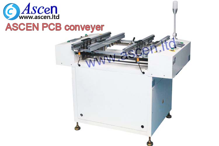 dual track PCB linking conveyor 