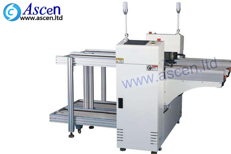 automatic dual track pcb unloader magazine pcb loader unloader for smt assembly line 