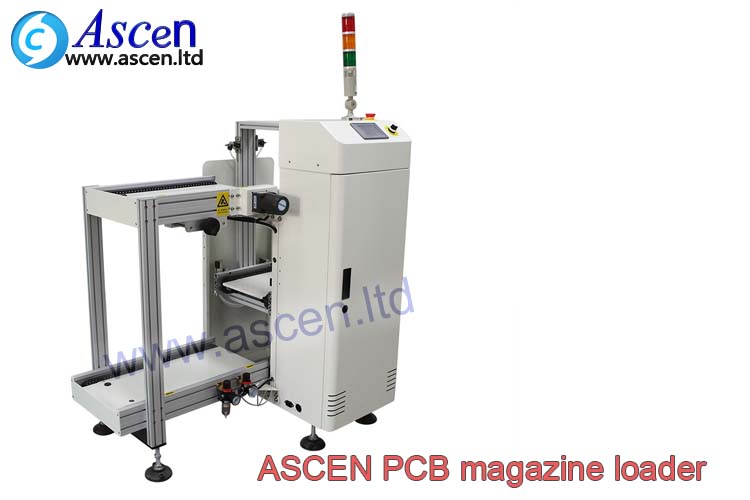 pcb multi magazine loader for smt assembly line