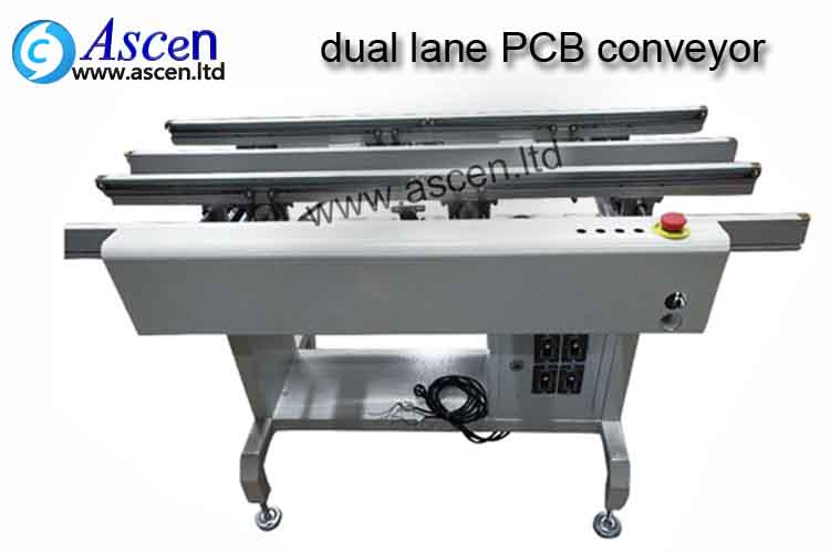 dual lane PCB conveyor