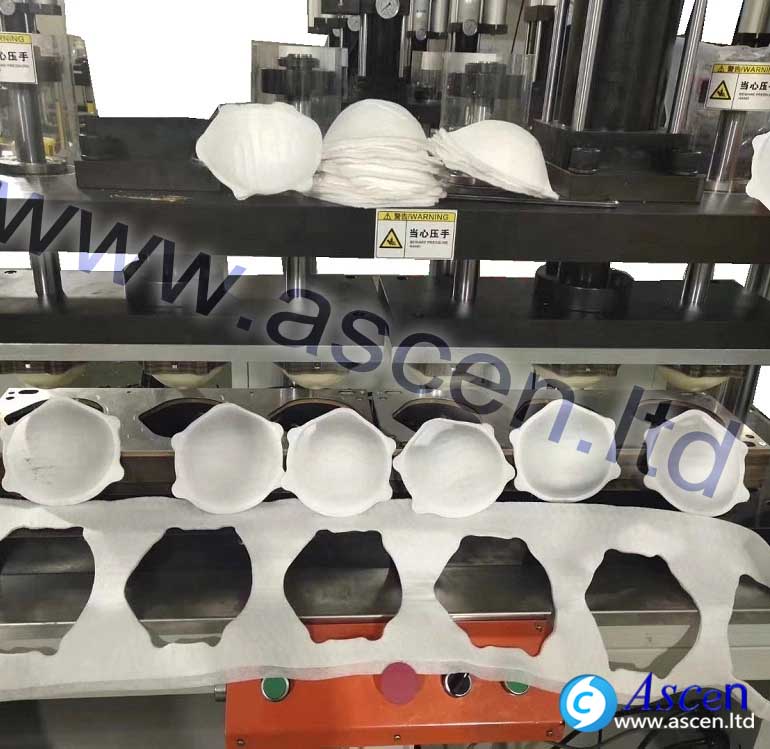 cup style mask making machine