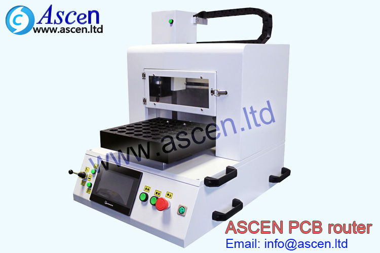 robotic PCB depaneling router equipment