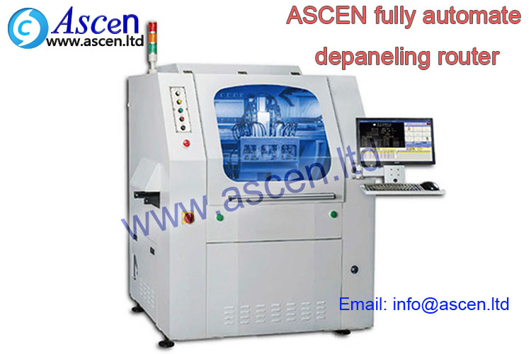 PCB programming depaneling machine