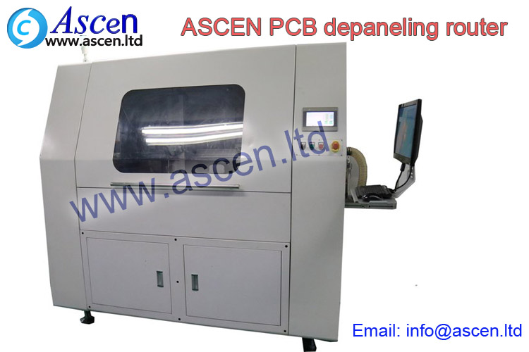 programmable pcb depaneling machine