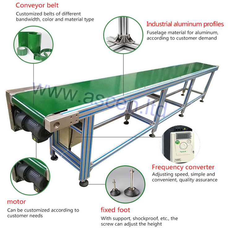 SMT flat belt conveyor